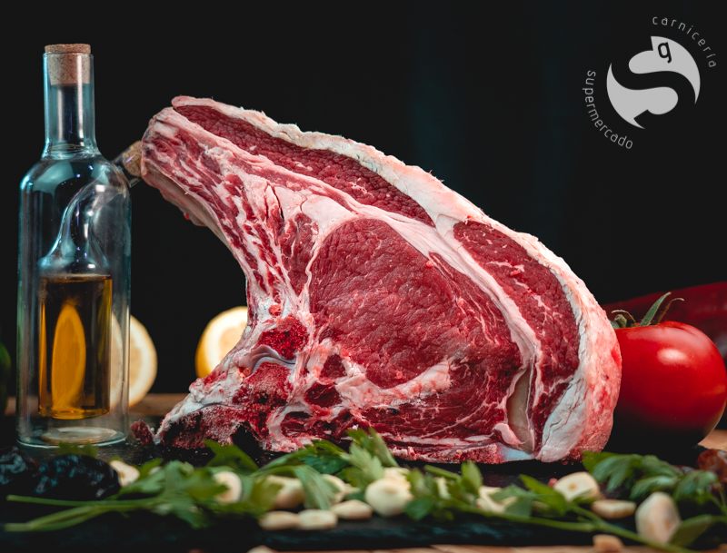 Chuletón de ternera Charra (con hueso) UNIDAD 1 Kg.