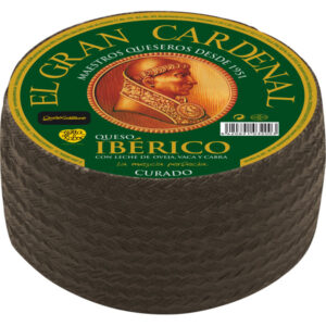 Queso Ibérico 3 leches Gran Cardenal curado 1/2 Kg.