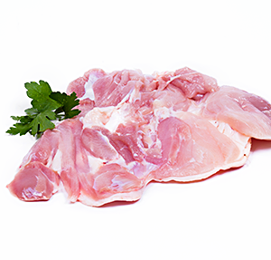 Filetes de contramuslo de pollo al ajillo 1/2 Kg