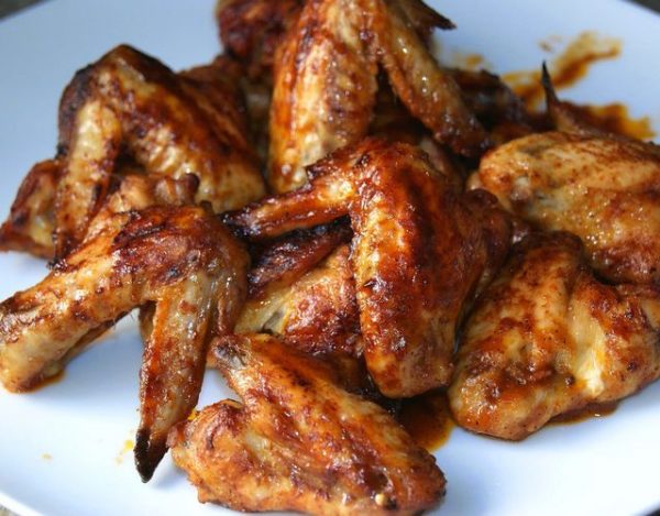 Alitas de pollo al ajillo 1/2 Kg