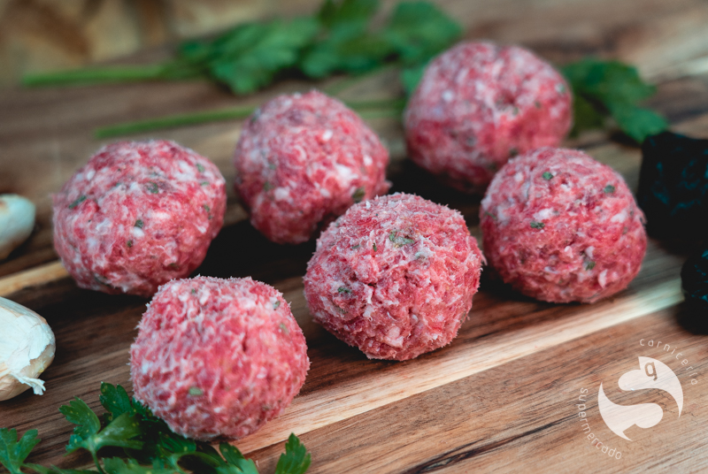 Albondigas caseras Ibéricas 10 UD. 500 g.