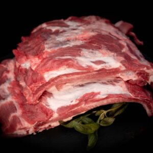 Costillas de cerdo blanco 1/2 Kg.