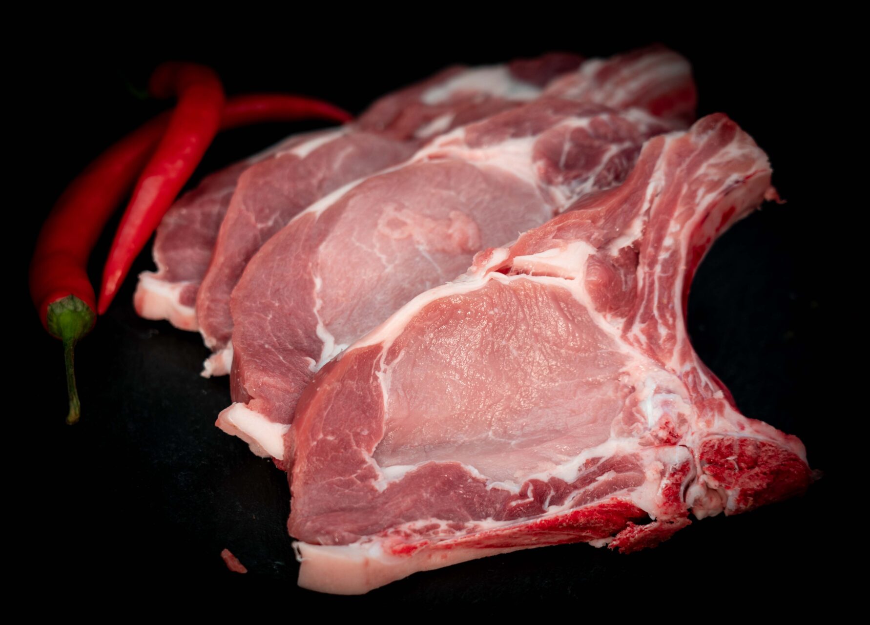 Chuleta lomo Duroc 1/2 Kg.