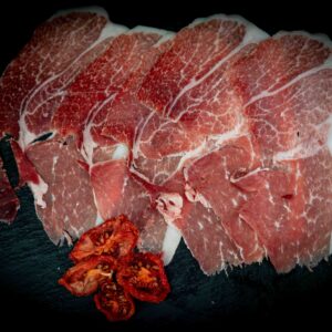 Jamón cruce Duroc 50%, al corte, 200 g.
