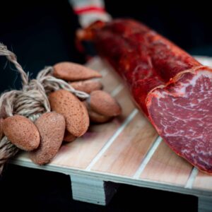 Lomo Ibérico 100% bellota embuchado 750 g.