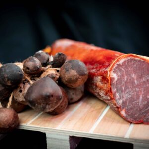 Lomo Ibérico cebo campo embuchado 0,750 Kg.