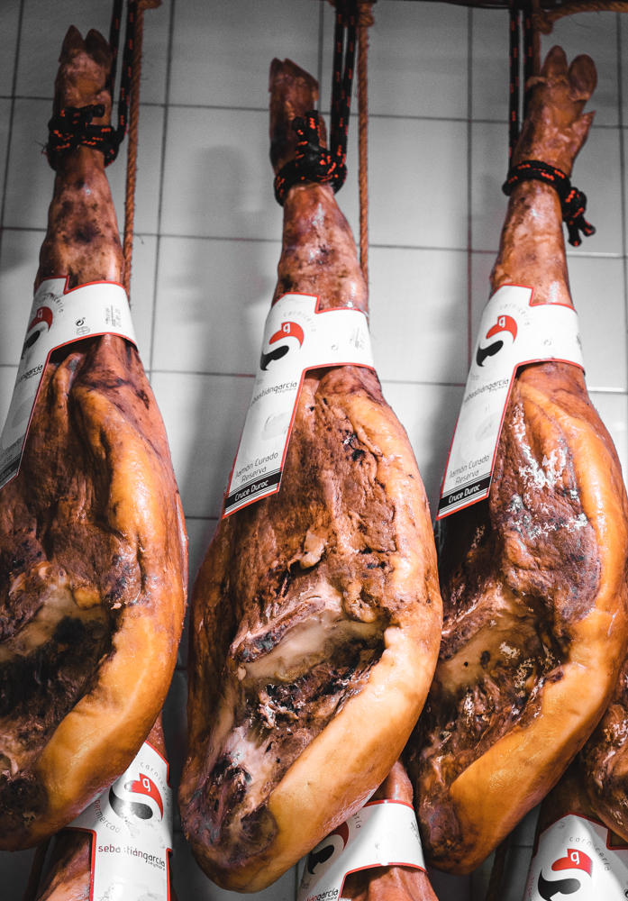 Jamón cruce Duroc 50%, pieza 8,500 Kg.