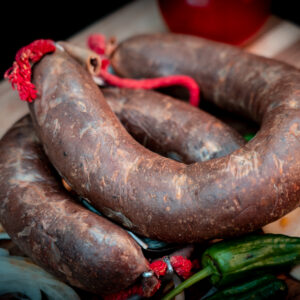 Morcilla de cebolla tierna (especial para freir) unidad 450 g.