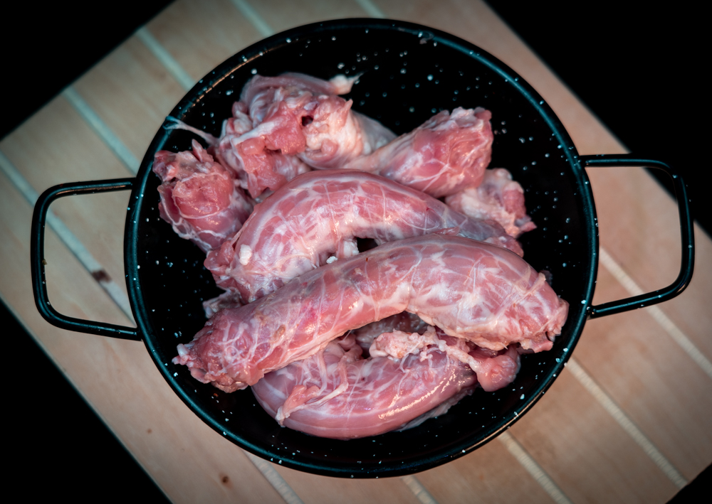 Cuellos de pollo limpios 1/2 Kg.