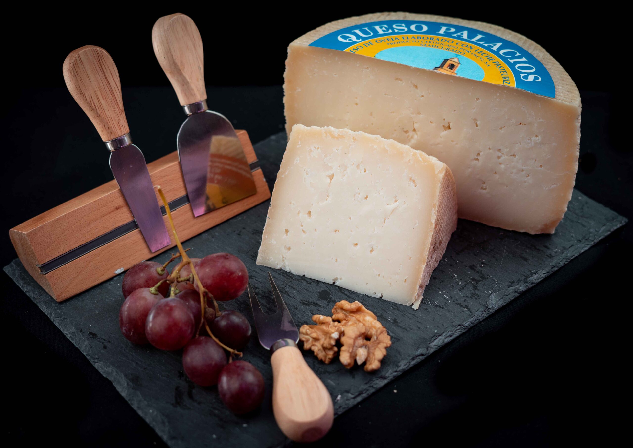 Queso oveja Palacios semicurado 1/2 Kg.