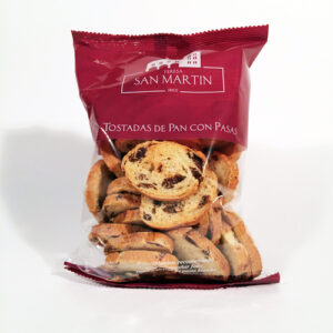 Pan de pasas Teresa S.M., bolsa 137,5 g.