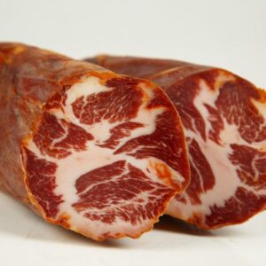 Cabecero de lomo embuchado, cruce Duroc 1 Kg.