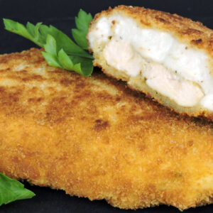 Pechuga de pollo al Villaroy con bechamel 3 UD, 0,350 Kgs.