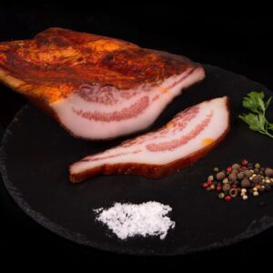 Papada adobada curada 1 Kg.