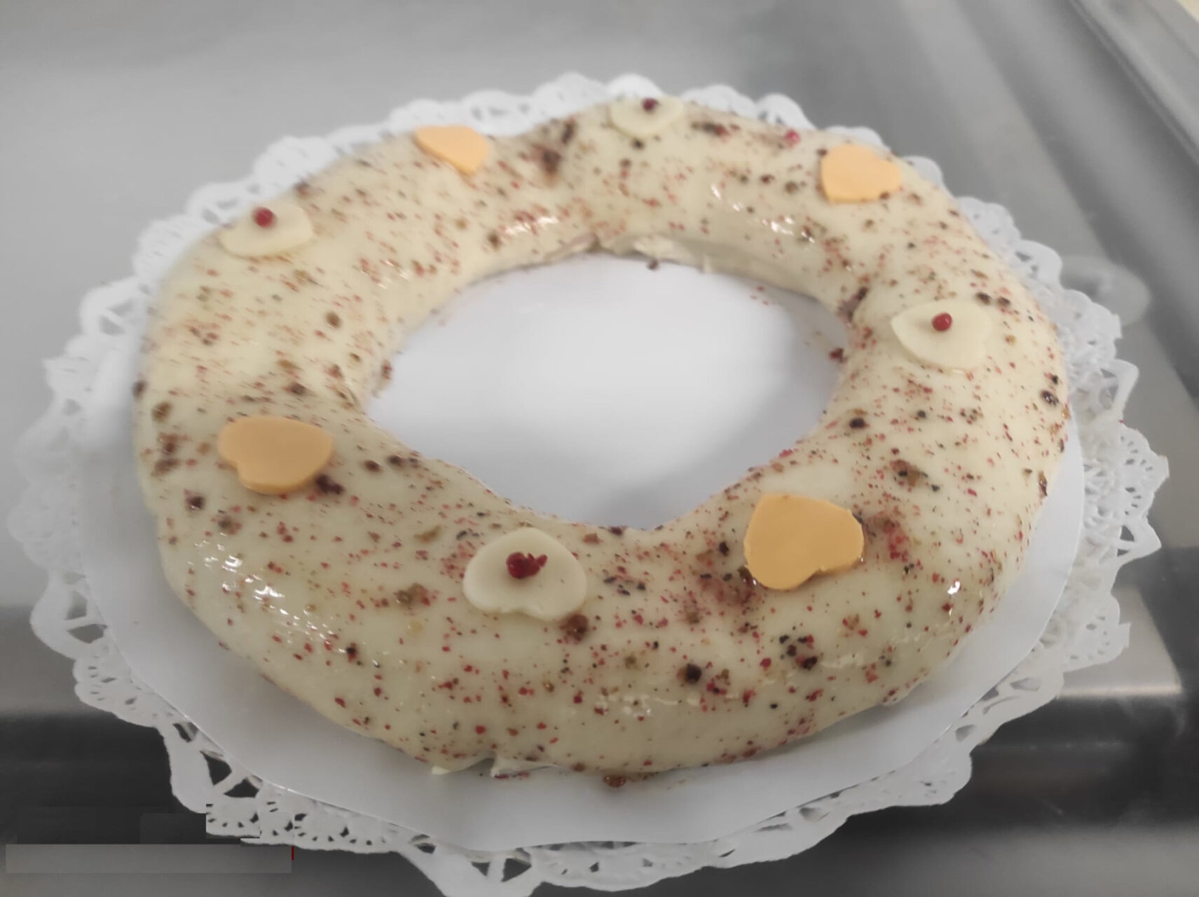 Un rosco de San José, ejemplo de pastelería cárnica