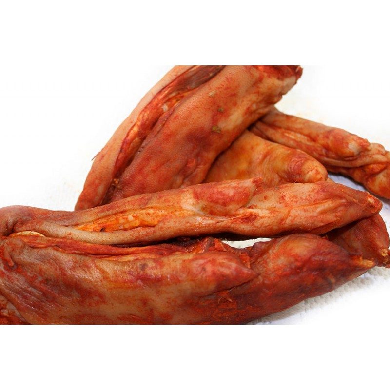 Pie adobado curado UD.