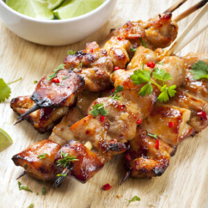 Pincho moruno de pollo 1/2 Kg.