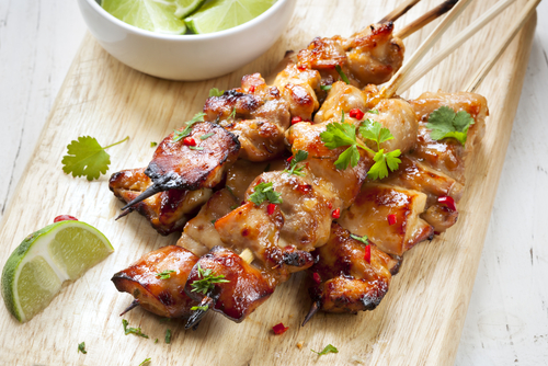 Pincho moruno de pollo 1/2 Kg.