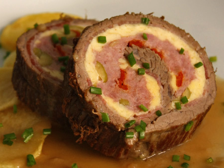 Aleta de ternera rellena 2 Kg.