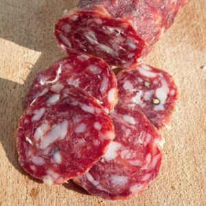 Salchichón Ibérico extra vela UD 450 g.
